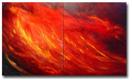 'Fire Sky' | Abstract Art | AJ LaGasse