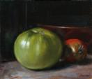 Still Life with Green Tomato