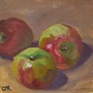 Original Painting of Apples
