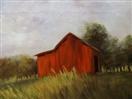 Tennessee Red Barn oils landscape Barbara Haviland