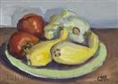 Original Oil Painting Still Life of Vegetables