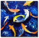 'SO KOI' - Art for Sale | AJ LaGasse | 30x30 inches