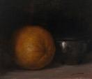 $1 Painting, Orange with Bowl
