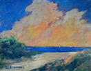 Beach Path - New acrylic painting by David Edwards