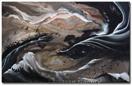 'NIGHT SHADE' - Abstract Art by AJ LaGasse