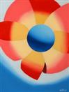 Daily Painters Blog - Abstract Futurist Flowers - Original Oil and Acrylic Art - A Painting a Day by