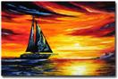 'SUNSET RENDEZVOUS' | Original Oil painting by AJ LaGasse
