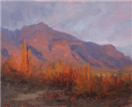 Superstitions at Dusk oil painting by BECKY JOY