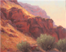 Finished Studio landscapes by BECKY JOY