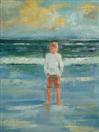 Standing on Atlanta Beach