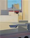 Daily Painters Blog - Abstract City Rooftops Painting  - A Painting a Day by Northern California Art
