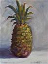 Original Oil Still Life of Pineapple by Cheryl Ratcliff